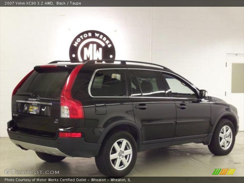 Black / Taupe 2007 Volvo XC90 3.2 AWD