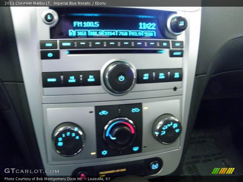 Imperial Blue Metallic / Ebony 2011 Chevrolet Malibu LT