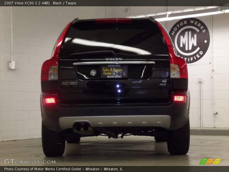 Black / Taupe 2007 Volvo XC90 3.2 AWD