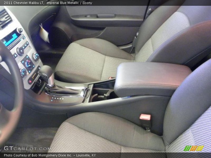 Imperial Blue Metallic / Ebony 2011 Chevrolet Malibu LT