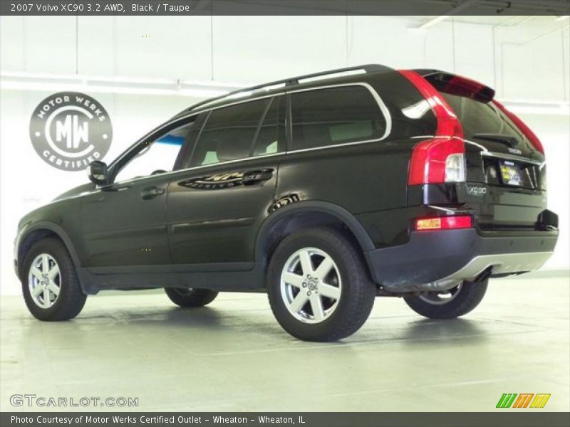 Black / Taupe 2007 Volvo XC90 3.2 AWD