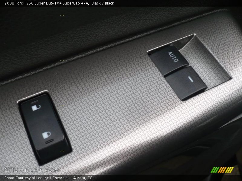 Black / Black 2008 Ford F350 Super Duty FX4 SuperCab 4x4