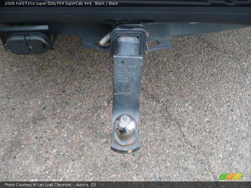 Black / Black 2008 Ford F350 Super Duty FX4 SuperCab 4x4