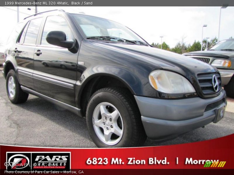 Black / Sand 1999 Mercedes-Benz ML 320 4Matic