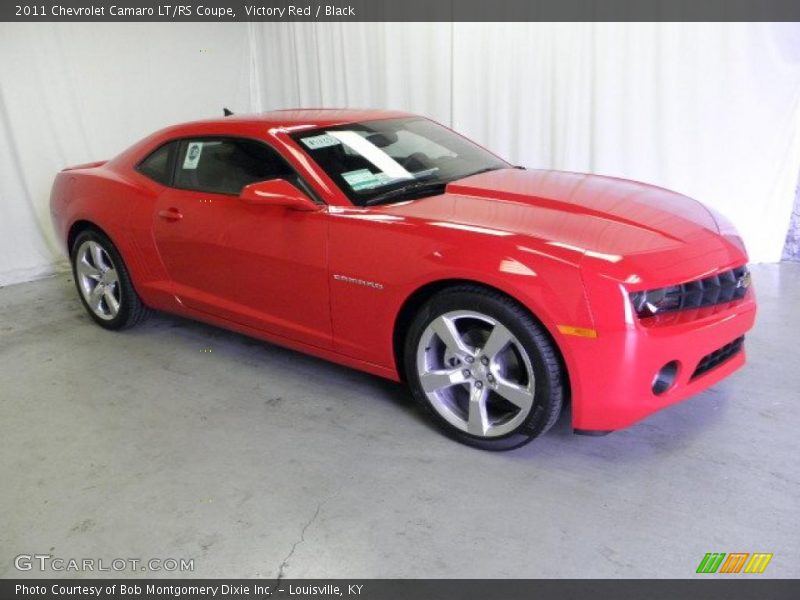 Victory Red / Black 2011 Chevrolet Camaro LT/RS Coupe