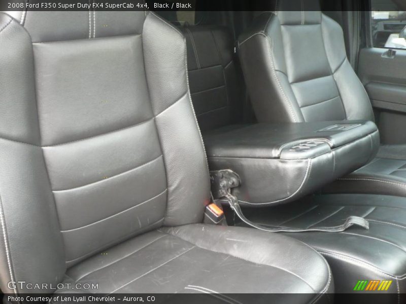 Black / Black 2008 Ford F350 Super Duty FX4 SuperCab 4x4