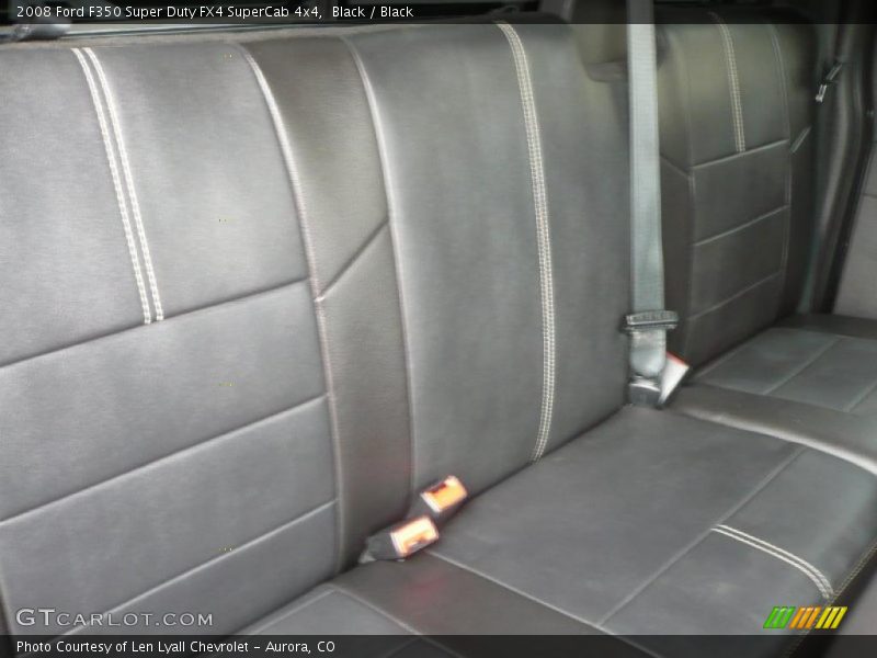 Black / Black 2008 Ford F350 Super Duty FX4 SuperCab 4x4