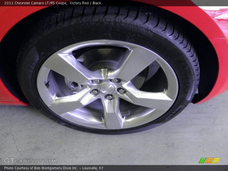 Victory Red / Black 2011 Chevrolet Camaro LT/RS Coupe