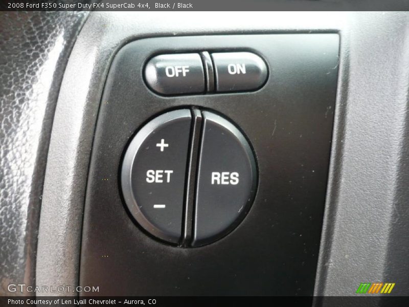 Controls of 2008 F350 Super Duty FX4 SuperCab 4x4