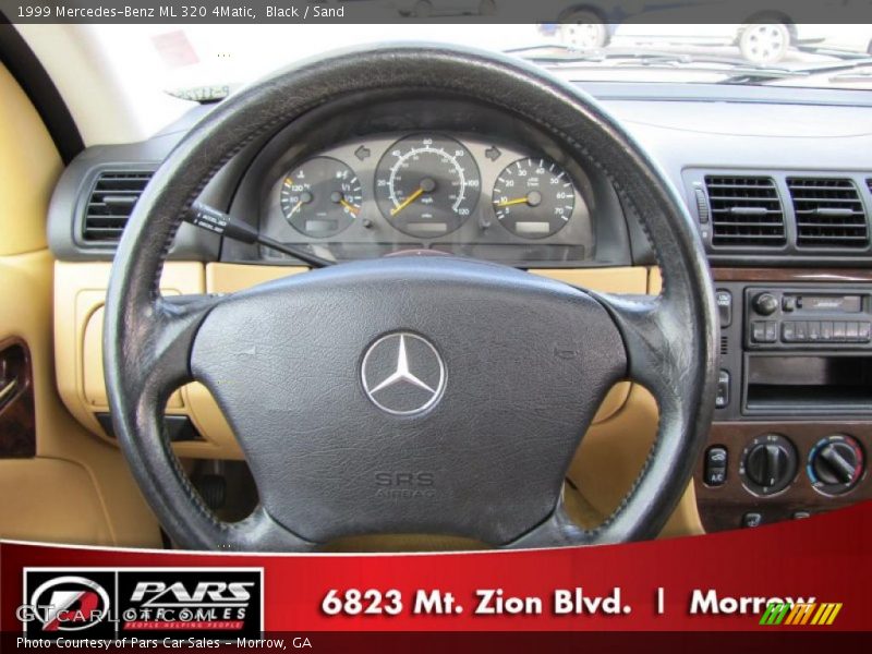 Black / Sand 1999 Mercedes-Benz ML 320 4Matic