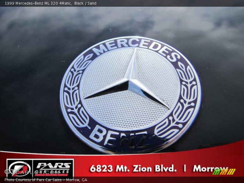 Black / Sand 1999 Mercedes-Benz ML 320 4Matic