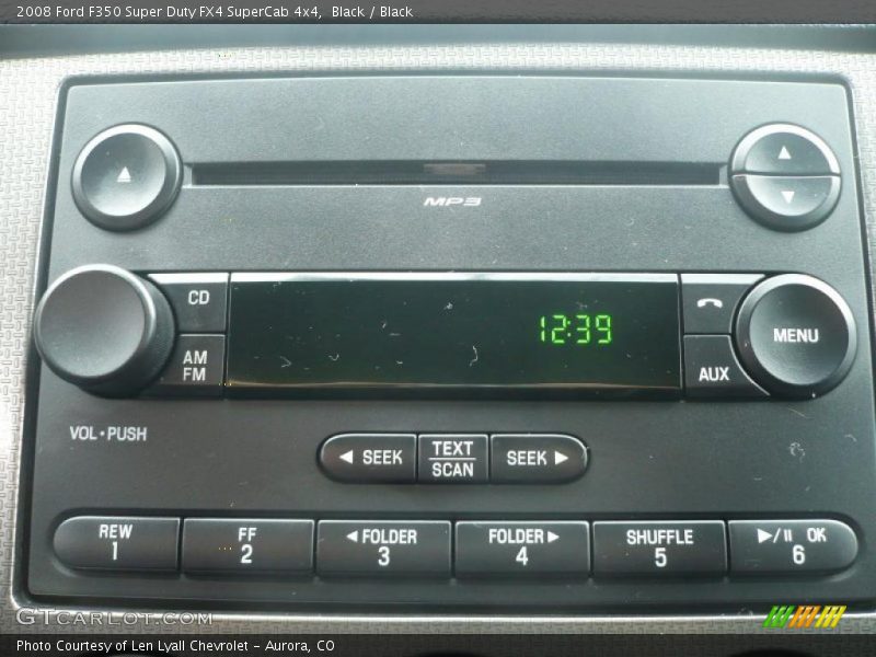 Controls of 2008 F350 Super Duty FX4 SuperCab 4x4
