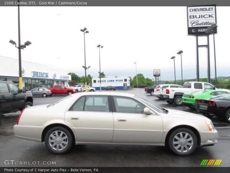Gold Mist / Cashmere/Cocoa 2008 Cadillac DTS