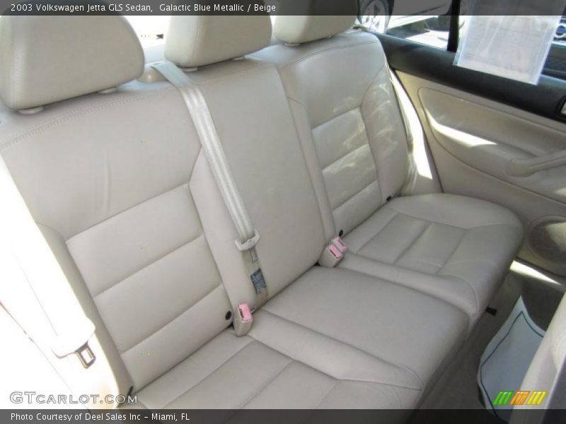 Galactic Blue Metallic / Beige 2003 Volkswagen Jetta GLS Sedan