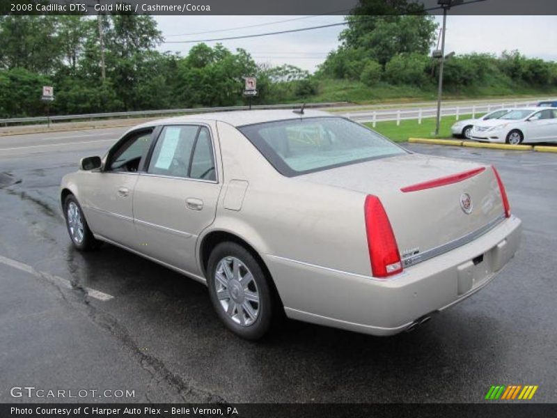 Gold Mist / Cashmere/Cocoa 2008 Cadillac DTS