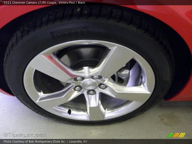 Victory Red / Black 2011 Chevrolet Camaro LT/RS Coupe
