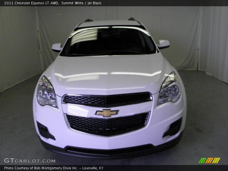 Summit White / Jet Black 2011 Chevrolet Equinox LT AWD