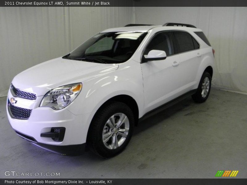 Summit White / Jet Black 2011 Chevrolet Equinox LT AWD