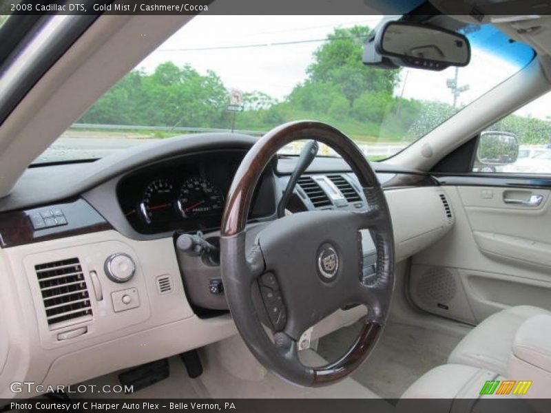 Gold Mist / Cashmere/Cocoa 2008 Cadillac DTS