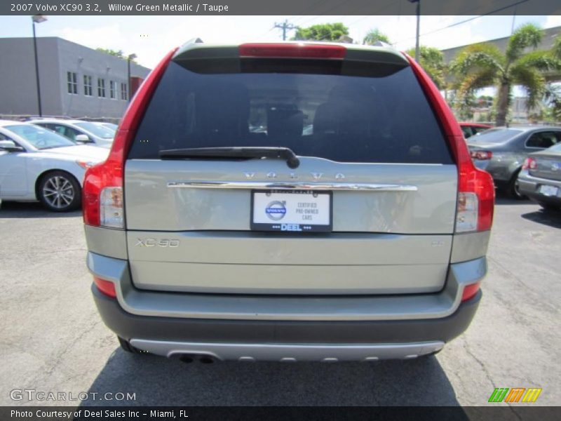 Willow Green Metallic / Taupe 2007 Volvo XC90 3.2