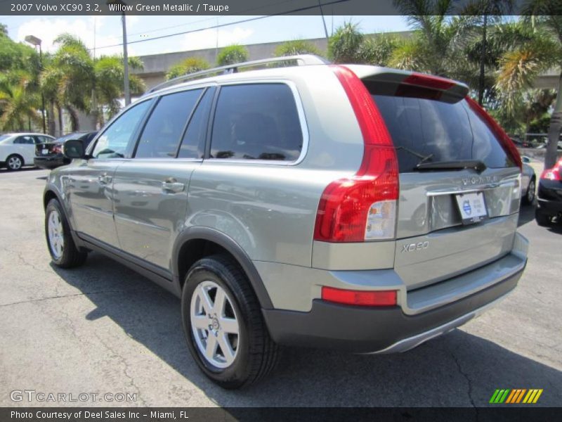 Willow Green Metallic / Taupe 2007 Volvo XC90 3.2
