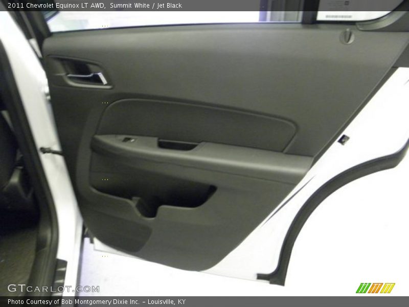 Summit White / Jet Black 2011 Chevrolet Equinox LT AWD