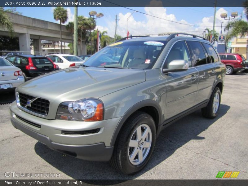 Willow Green Metallic / Taupe 2007 Volvo XC90 3.2