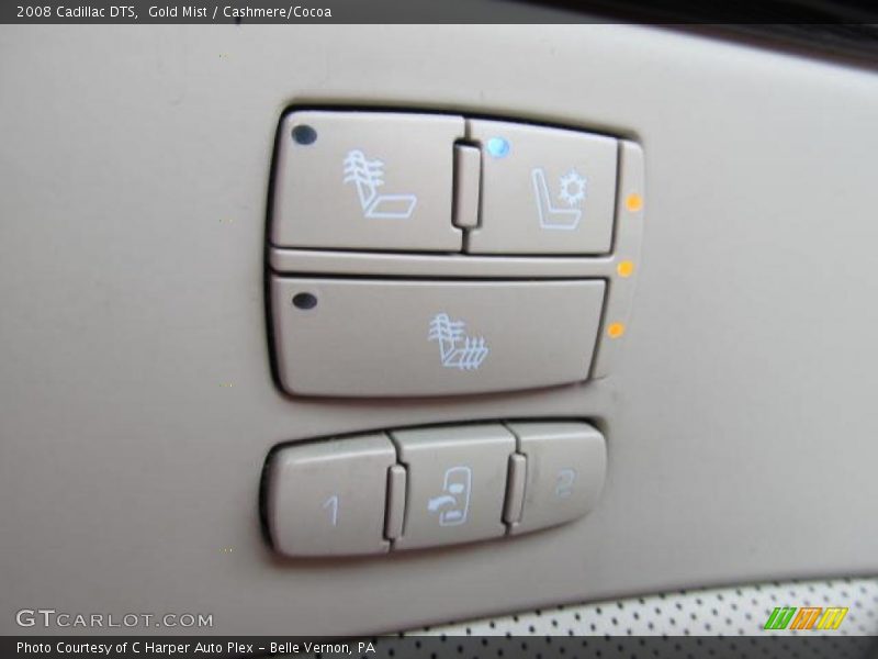 Gold Mist / Cashmere/Cocoa 2008 Cadillac DTS