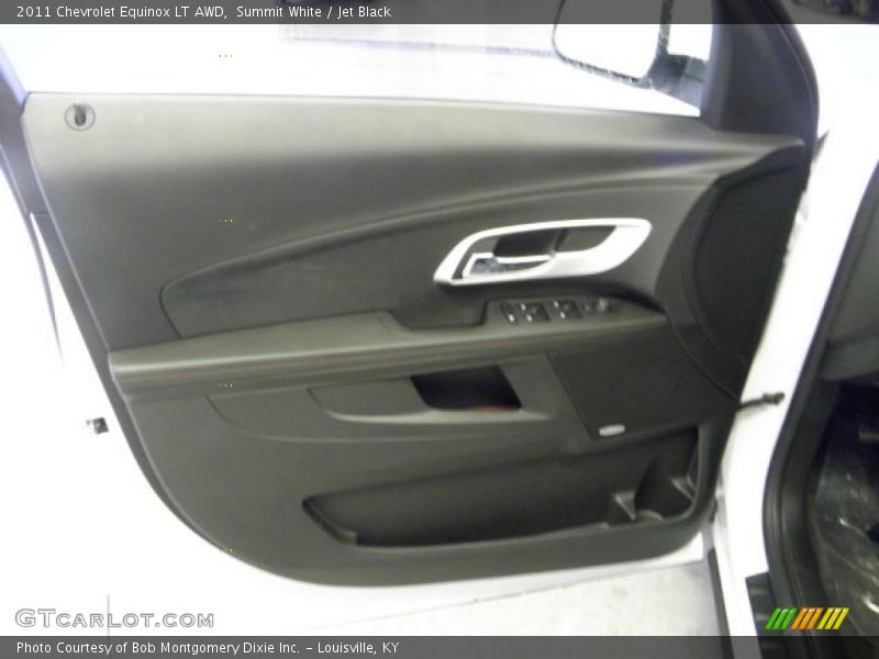 Summit White / Jet Black 2011 Chevrolet Equinox LT AWD