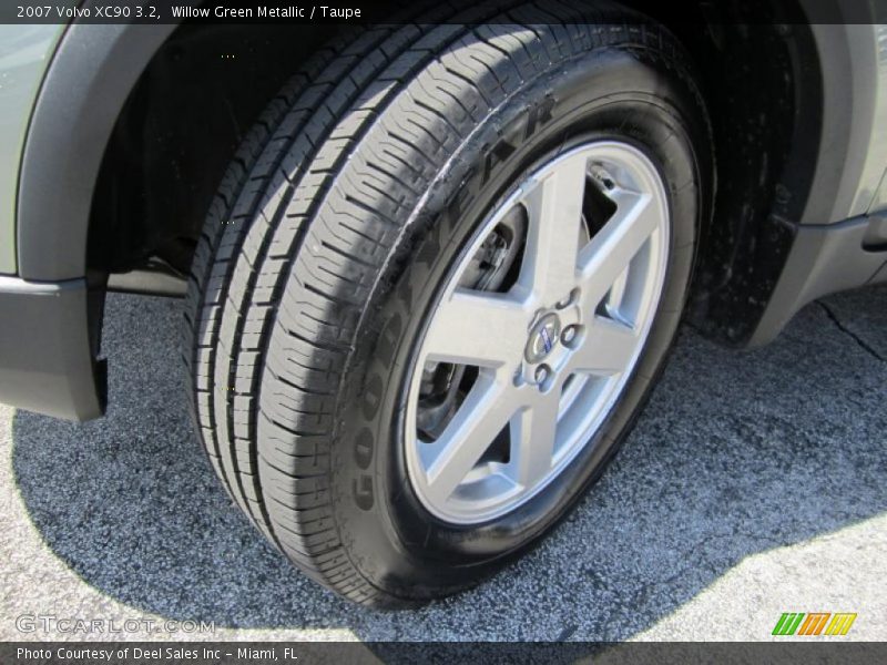 Willow Green Metallic / Taupe 2007 Volvo XC90 3.2