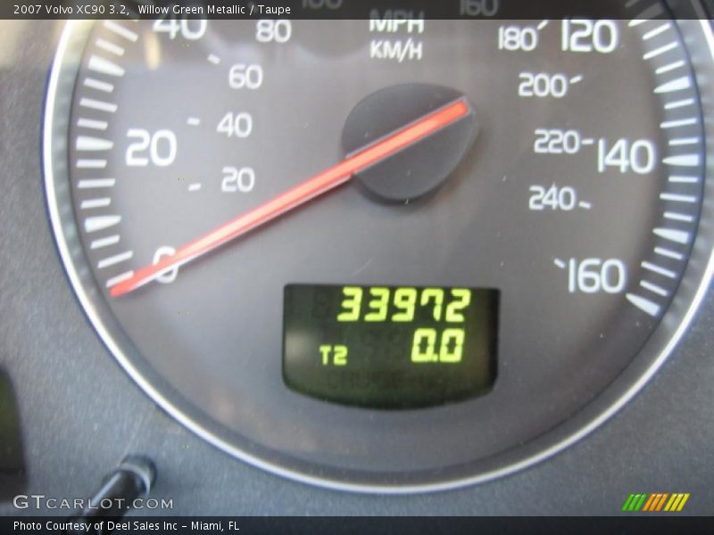 Willow Green Metallic / Taupe 2007 Volvo XC90 3.2