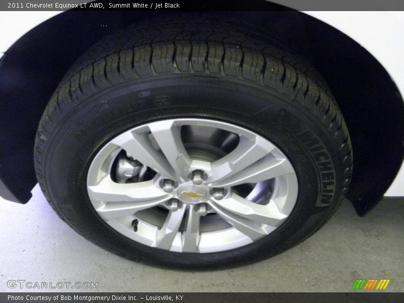 Summit White / Jet Black 2011 Chevrolet Equinox LT AWD
