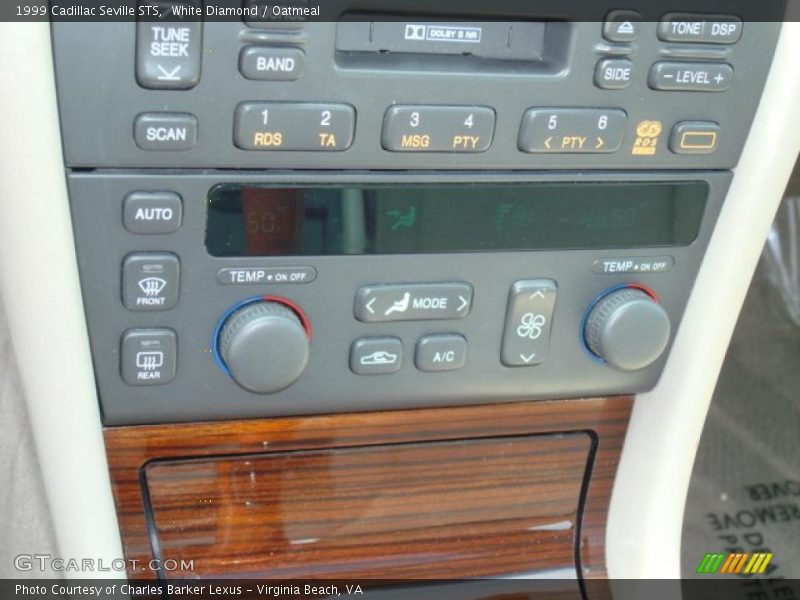 White Diamond / Oatmeal 1999 Cadillac Seville STS