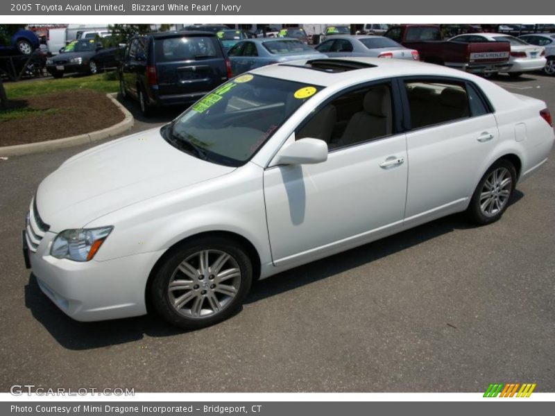 Blizzard White Pearl / Ivory 2005 Toyota Avalon Limited