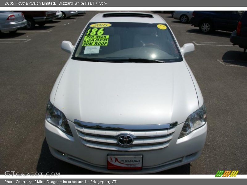 Blizzard White Pearl / Ivory 2005 Toyota Avalon Limited