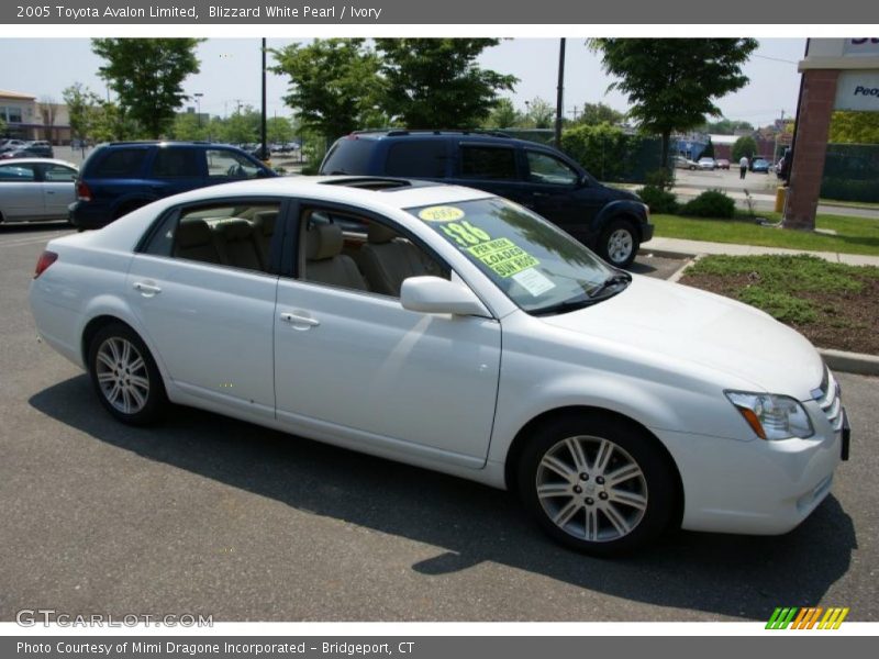 Blizzard White Pearl / Ivory 2005 Toyota Avalon Limited