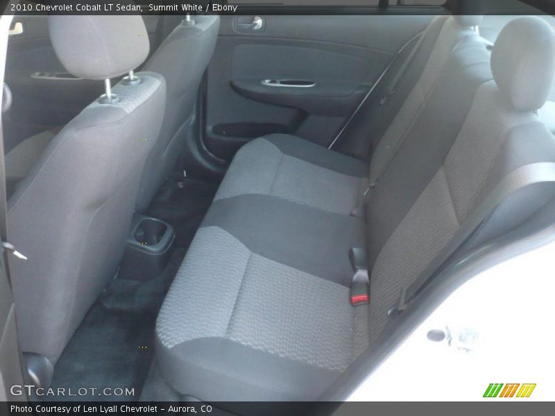 Summit White / Ebony 2010 Chevrolet Cobalt LT Sedan
