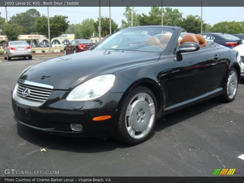 Front 3/4 View of 2003 SC 430