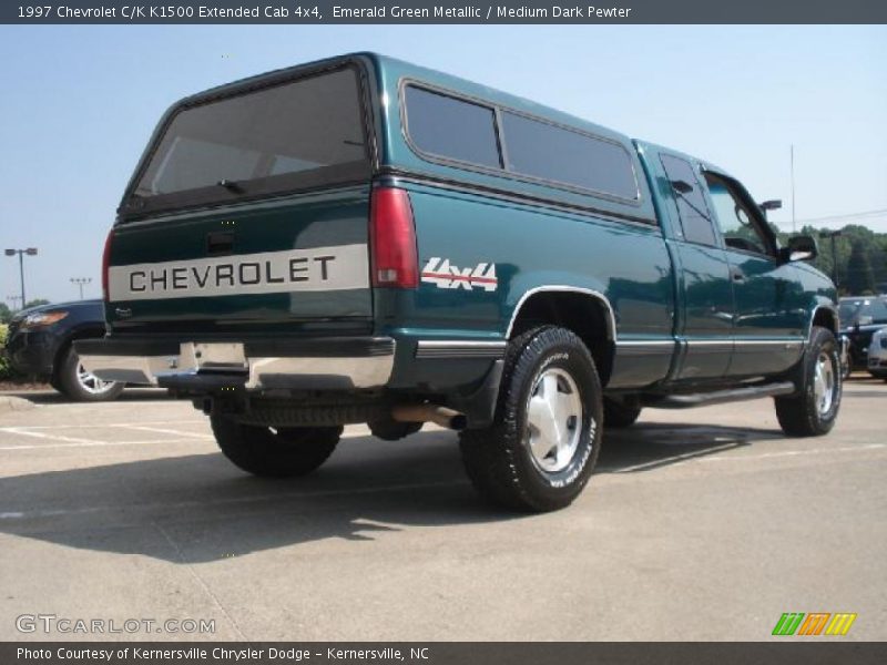  1997 C/K K1500 Extended Cab 4x4 Emerald Green Metallic