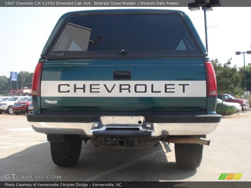 Emerald Green Metallic / Medium Dark Pewter 1997 Chevrolet C/K K1500 Extended Cab 4x4