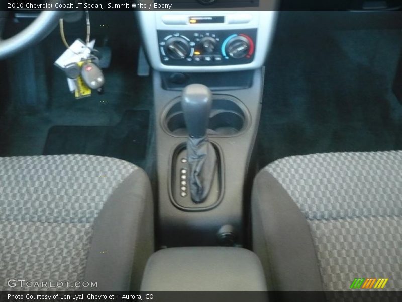 Summit White / Ebony 2010 Chevrolet Cobalt LT Sedan