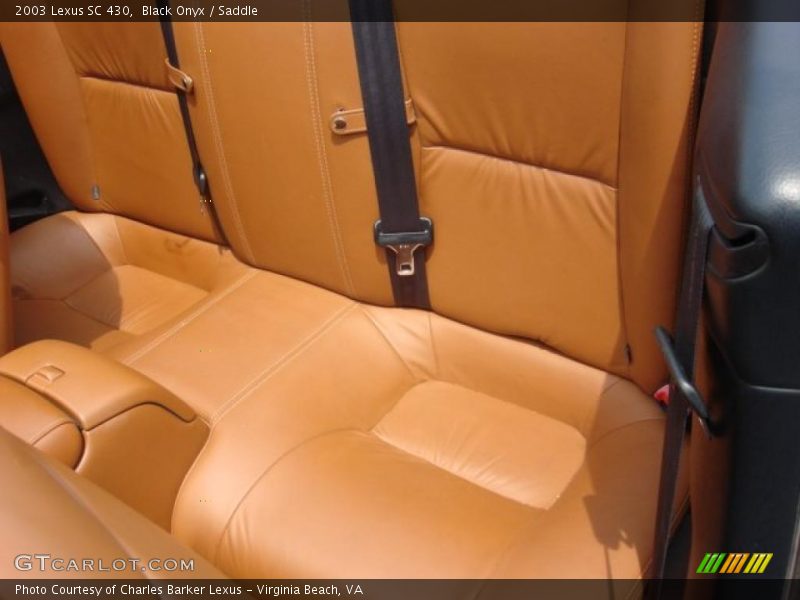 Black Onyx / Saddle 2003 Lexus SC 430
