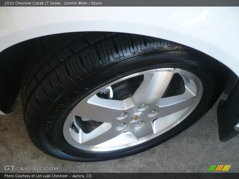 Summit White / Ebony 2010 Chevrolet Cobalt LT Sedan
