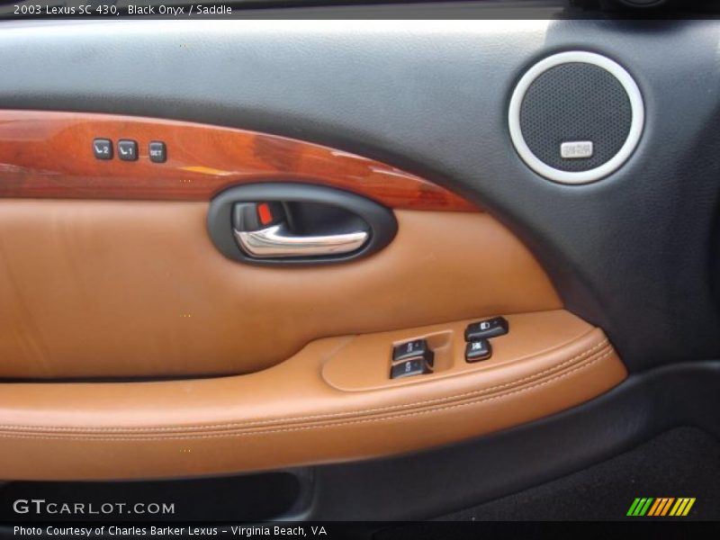Black Onyx / Saddle 2003 Lexus SC 430