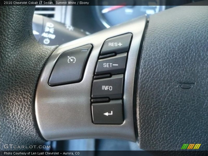 Summit White / Ebony 2010 Chevrolet Cobalt LT Sedan