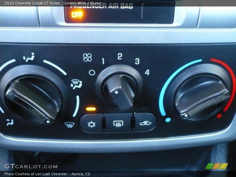 Summit White / Ebony 2010 Chevrolet Cobalt LT Sedan