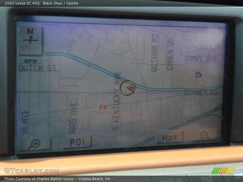 Black Onyx / Saddle 2003 Lexus SC 430