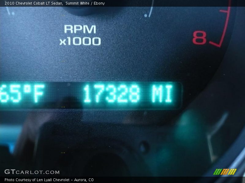 Summit White / Ebony 2010 Chevrolet Cobalt LT Sedan