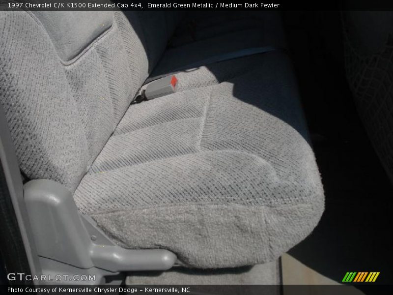 Emerald Green Metallic / Medium Dark Pewter 1997 Chevrolet C/K K1500 Extended Cab 4x4