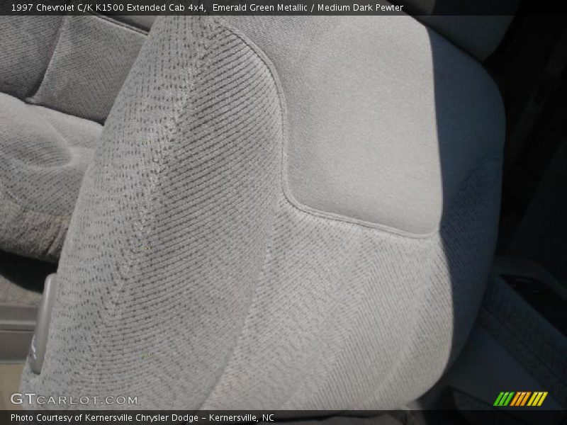 Emerald Green Metallic / Medium Dark Pewter 1997 Chevrolet C/K K1500 Extended Cab 4x4